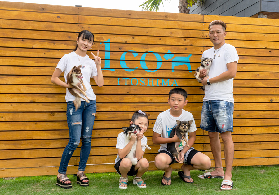 1co ITOSHIMA 愛犬と過ごす休日イメージ